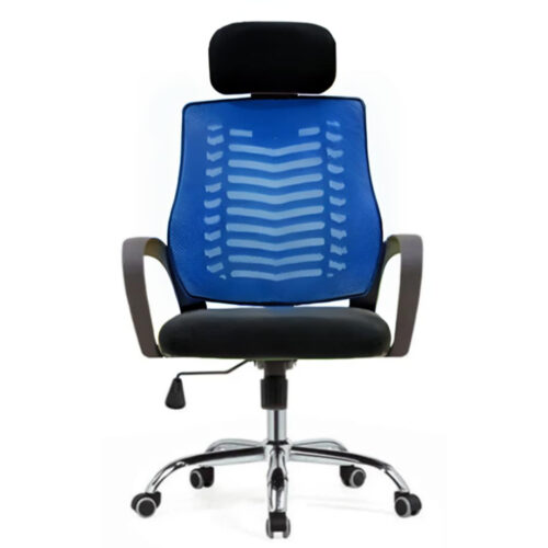 Headrest Executive Chair - Blue